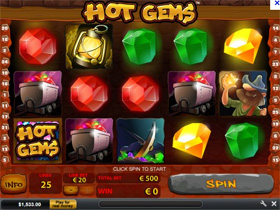 Play Hot Gems Slot at Omni Casino